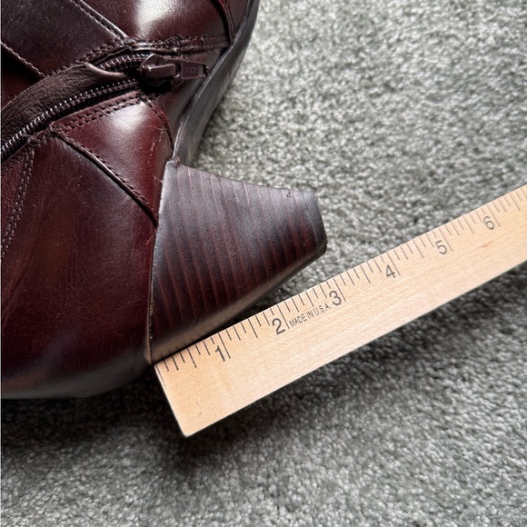 Born Dark Brown Heeled Boots - Picture 12 of 13